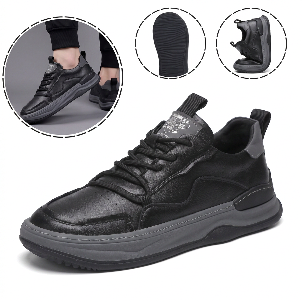 🔥 Offerta del giorno: Sconto del 30% 🎁 Scarpe casual ortopediche in pelle – Suole ammortizzanti ✅ Traspiranti e antiscivolo — Dì addio al dolore ai piedi