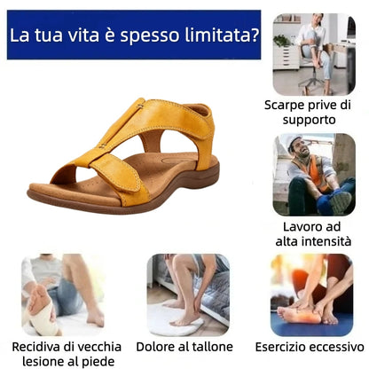 🎁 Saldi a metà prezzo | Sandali ortopedici e ammortizzanti, comodi e traspiranti, adatti per camminare tutta l'estate.