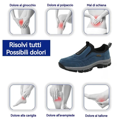 Ultimo giorno! Sconto del 70%! ✅ Scarpe ortopediche mediche progettate specificamente per chi soffre di problemi ai piedi, per alleviare il dolore alla schiena, alle articolazioni e ai piedi.
