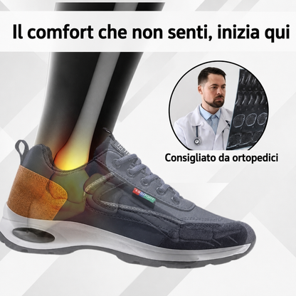 🔥Scarpe ortopediche da uomo realizzate in pell🐂di vitello australiana, fatte a mano, cucite✅a mano, camminate confortevoli, antidolorifici✅, impermeabili✅ e antiscivolo