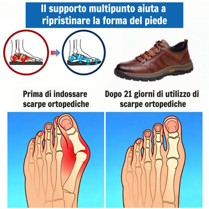 ⏰ Ultimo giorno! Sconto del 50%! 👞 Scarpe in vera pelle italiana 🐂 Cucite a mano, morbide e comode ✅ Supporto per l'arco plantare; riduce la pressione sui piedi e garantisce comfort per tutto il giorno.