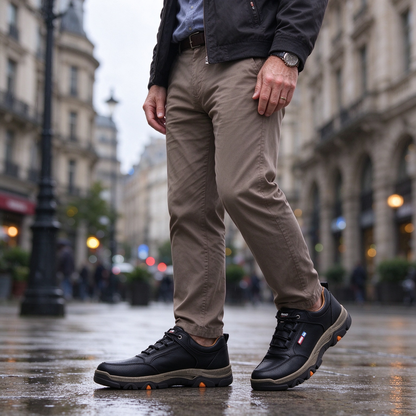 (🔥50% di sconto oggi - prendilo!) Scarpe ortopediche premium ed eleganti 👞 - Design ergonomico per alleviare il dolore