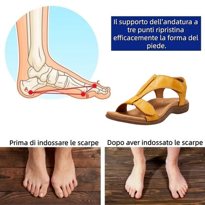 🎁 Saldi a metà prezzo | Sandali ortopedici e ammortizzanti, comodi e traspiranti, adatti per camminare tutta l'estate.