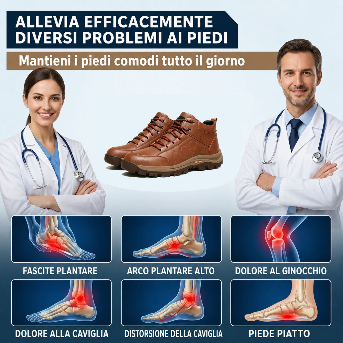 ⏰ Ultimo giorno! Sconto del 50%! 👞 Scarpe in vera pelle italiana 🐂 Cucite a mano, morbide e comode ✅ Supporto per l'arco plantare; riduce la pressione sui piedi e garantisce comfort per tutto il giorno.