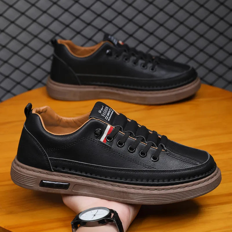 ⏰ Ultimo giorno! Sconto del 50%! 🐂 Scarpe da uomo in pelle di vitello made in Australia 👞 Cucite a mano, facili da indossare e sfilare ✅ Supporto per l'arco plantare