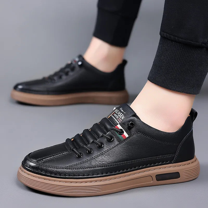 ⏰ Ultimo giorno! Sconto del 50%! 🐂 Scarpe da uomo in pelle di vitello made in Australia 👞 Cucite a mano, facili da indossare e sfilare ✅ Supporto per l'arco plantare