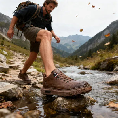 ⏰ Ultimo giorno! Sconto del 50%! 🐂 Scarpe da uomo in pelle di vitello made in Australia 👞 Cucite a mano, facili da indossare e sfilare ✅ Supporto per l'arco plantare