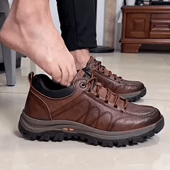⏰ Ultimo giorno! Sconto del 50%! 👞 Scarpe in vera pelle italiana 🐂 Cucite a mano, morbide e comode ✅ Supporto per l'arco plantare; riduce la pressione sui piedi e garantisce comfort per tutto il giorno.