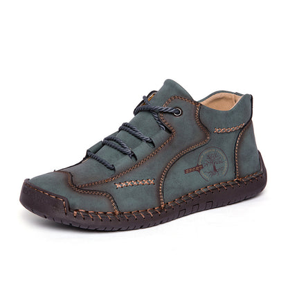 🔥 Sconto del 50% | Scarpe in pregiata pelle di vitello: supporto plantare, impermeabili e antiscivolo. Cammina in tutta comodità!