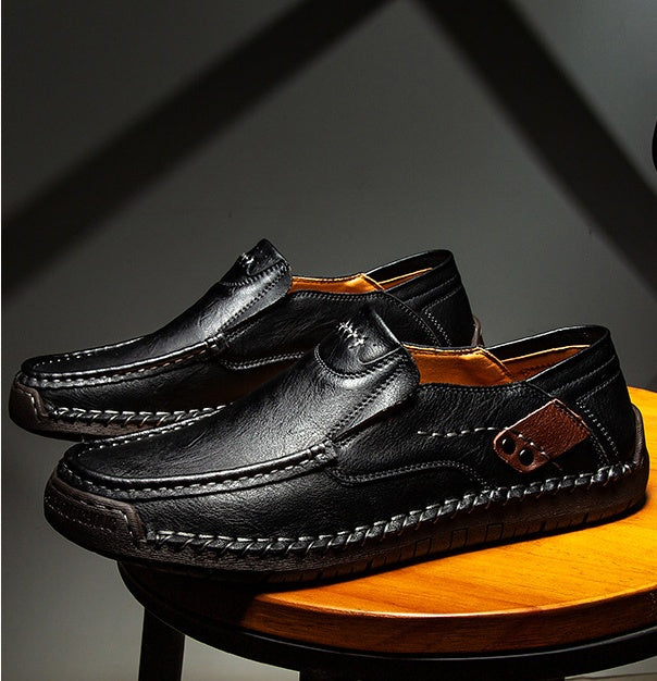 (🔥 Sconto del 30% solo per oggi — Non fartelo sfuggire!) Canrann® — Scarpe ortopediche da uomo in vera pelle ✅ Dì addio al dolore ai piedi e goditi il comfort per tutto il giorno!