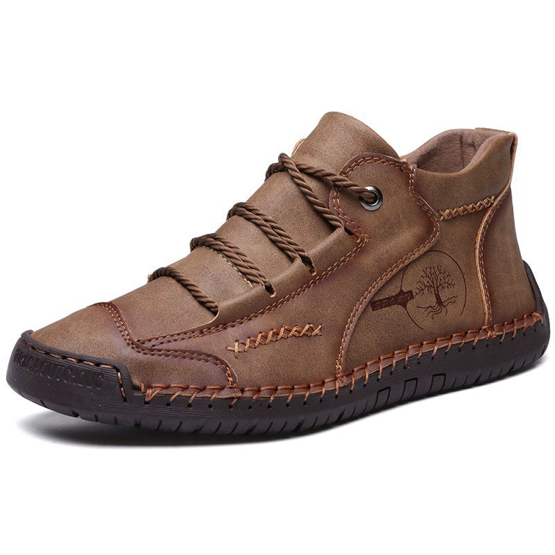 🔥 Sconto del 50% | Scarpe in pregiata pelle di vitello: supporto plantare, impermeabili e antiscivolo. Cammina in tutta comodità!