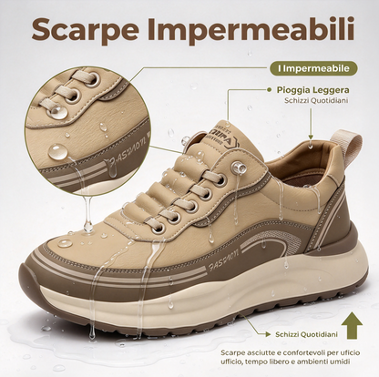 🔥 Offerta del giorno: Sconto del 30% 🎁 Scarpe casual ortopediche in pelle – Suole ammortizzanti ✅ Traspiranti e antiscivolo — Dì addio al dolore ai piedi