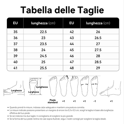 ⏰ Ultimo giorno! Sconto del 50%! 👞 Scarpe in vera pelle italiana 🐂 Cucite a mano, morbide e comode ✅ Supporto per l'arco plantare; riduce la pressione sui piedi e garantisce comfort per tutto il giorno.