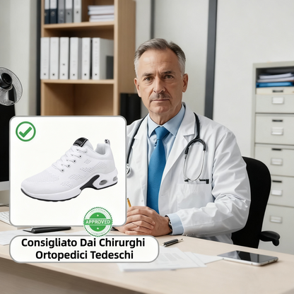 【⏰Ultimo giorno, 70% di sconto! Non perdete l'occasione!】Scarpe ortopediche ergonomiche con assorbimento degli urti, ✅️scarpe ortopediche salutari progettate specificamente per le donne europee.