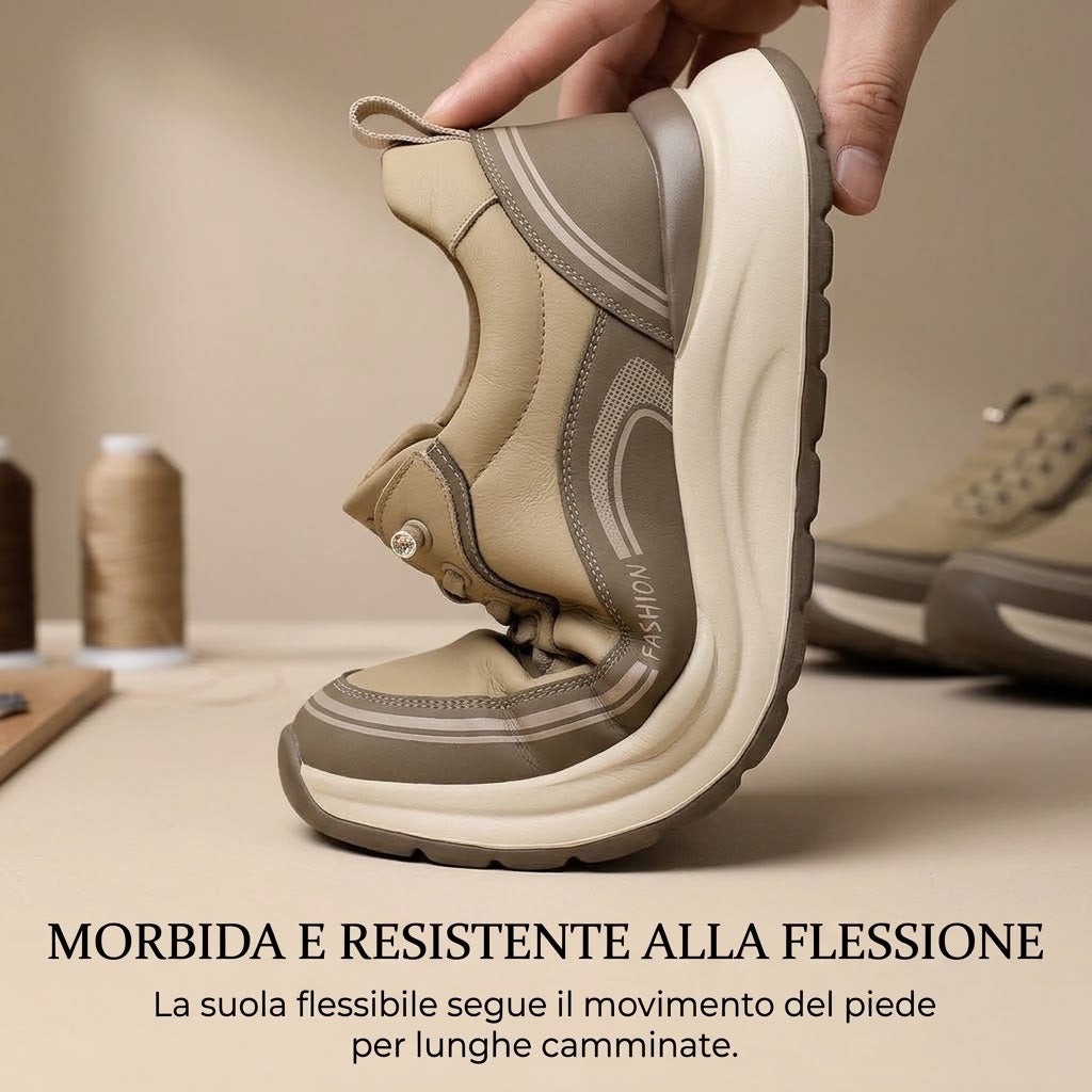 🔥 Offerta del giorno: Sconto del 30% 🎁 Scarpe casual ortopediche in pelle – Suole ammortizzanti ✅ Traspiranti e antiscivolo — Dì addio al dolore ai piedi