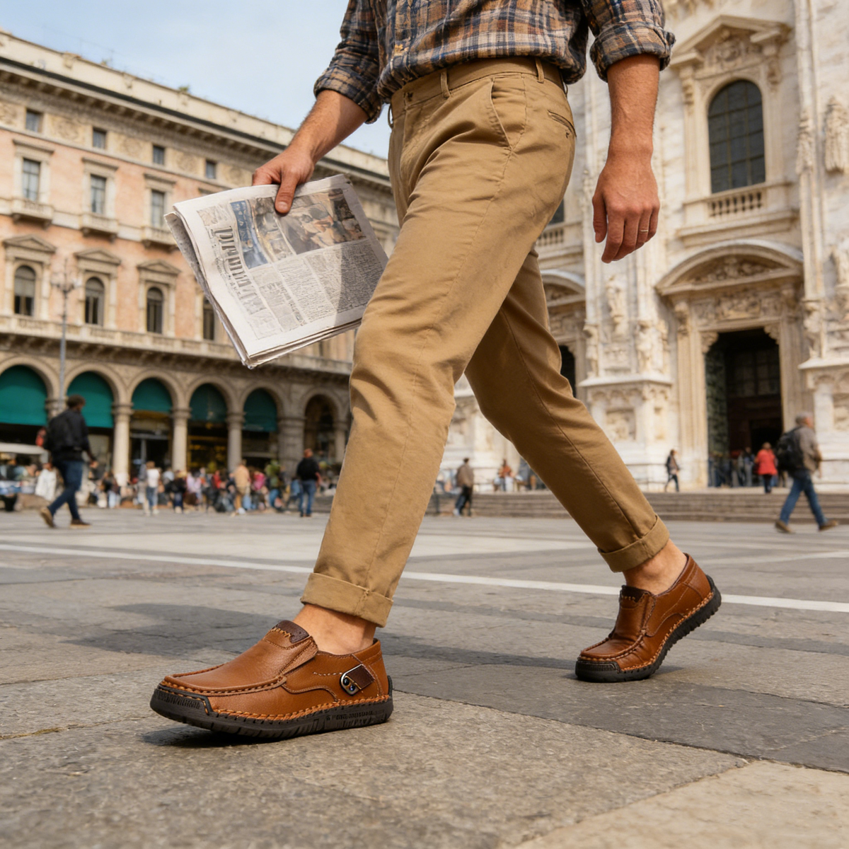 (🔥 Sconto del 30% solo per oggi — Non fartelo sfuggire!) Canrann® — Scarpe ortopediche da uomo in vera pelle ✅ Dì addio al dolore ai piedi e goditi il comfort per tutto il giorno!