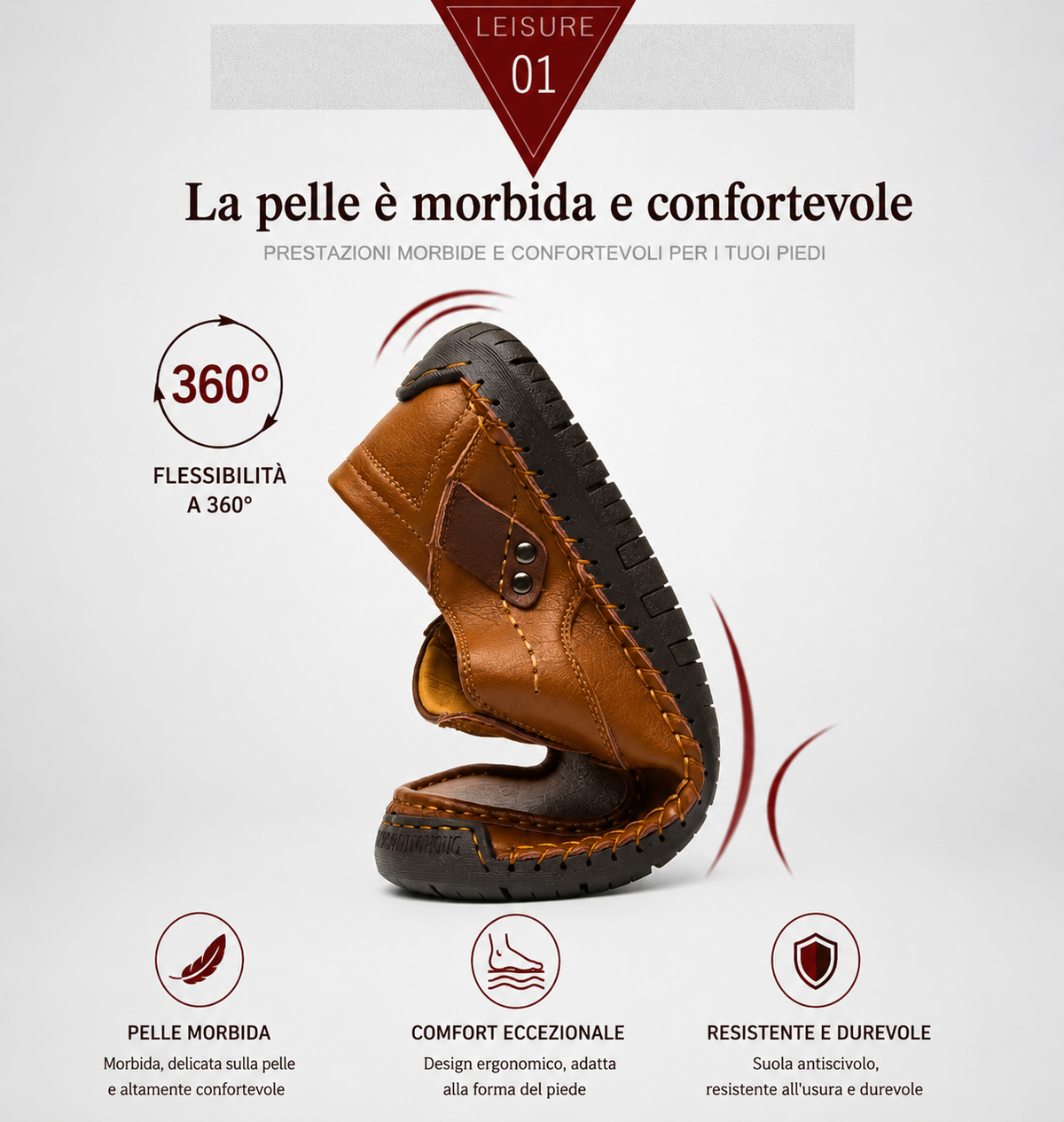 (🔥 Sconto del 30% solo per oggi — Non fartelo sfuggire!) Canrann® — Scarpe ortopediche da uomo in vera pelle ✅ Dì addio al dolore ai piedi e goditi il comfort per tutto il giorno!