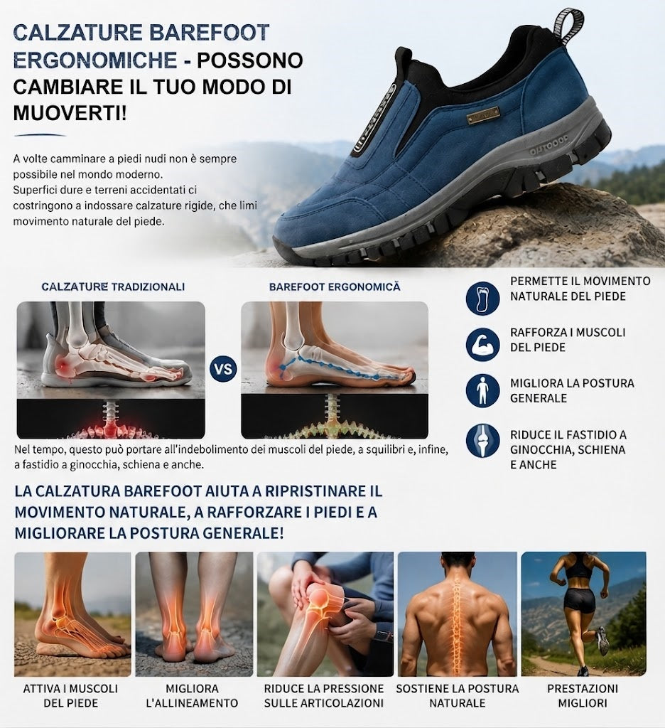 ⏰ Oggi sconto del 50% – Non fartelo sfuggire! 🔥 – Calzature ortopediche di lusso: morbide, comode e con un supporto eccellente 🦶 – Alleviano il dolore ai piedi