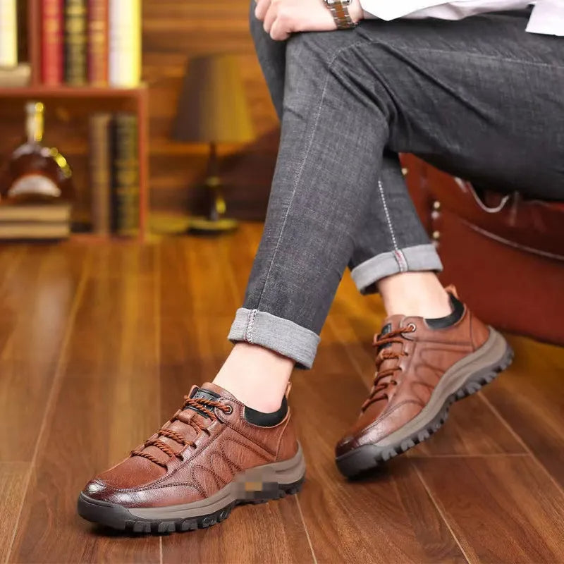 ⏰ Ultimo giorno! Sconto del 50%! 👞 Scarpe in vera pelle italiana 🐂 Cucite a mano, morbide e comode ✅ Supporto per l'arco plantare; riduce la pressione sui piedi e garantisce comfort per tutto il giorno.