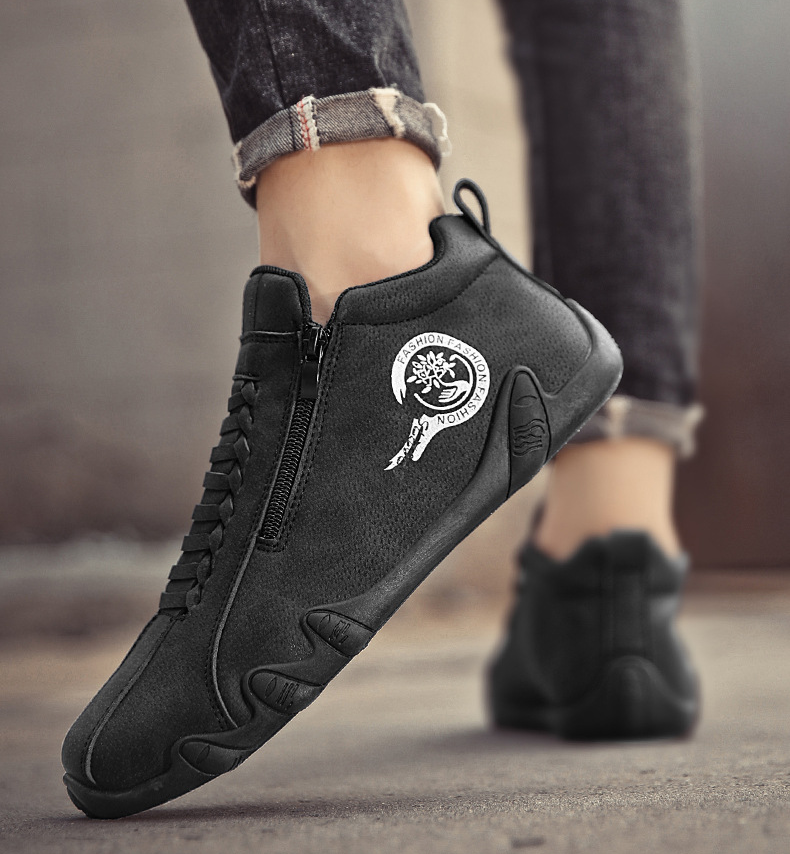 Scarpe ortopediche da uomo Canrann® | Realizzate in vera pelle bovina australiana | Cucite a mano, impermeabili e antiscivolo ✅ Supporto dell'arco plantare - camminata confortevole