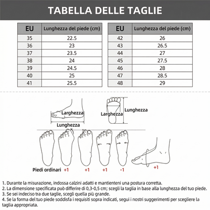 🔥 Sconto del 50% | Scarpe in pregiata pelle di vitello: supporto plantare, impermeabili e antiscivolo. Cammina in tutta comodità!