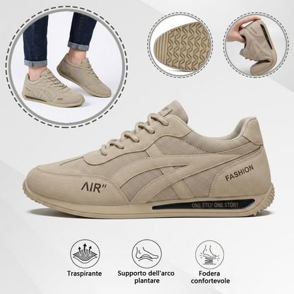 🔥 Offerta speciale di oggi con il 50% di sconto🎁Scarpe ortopediche da camminata da uomo ✅ Traspiranti e antiscivolo - Dì addio al dolore ai piedi e goditi un comfort che dura tutto il giorno！