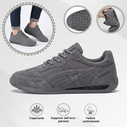 🔥 Offerta speciale di oggi con il 50% di sconto🎁Scarpe ortopediche da camminata da uomo ✅ Traspiranti e antiscivolo - Dì addio al dolore ai piedi e goditi un comfort che dura tutto il giorno！