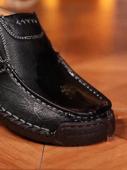 (🔥 Sconto del 30% solo per oggi — Non fartelo sfuggire!) Canrann® — Scarpe ortopediche da uomo in vera pelle ✅ Dì addio al dolore ai piedi e goditi il comfort per tutto il giorno!